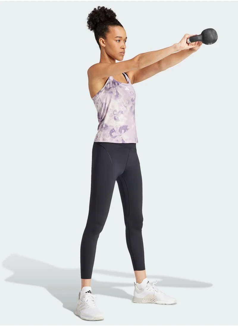 Adidas All Over Printed Flower Tank