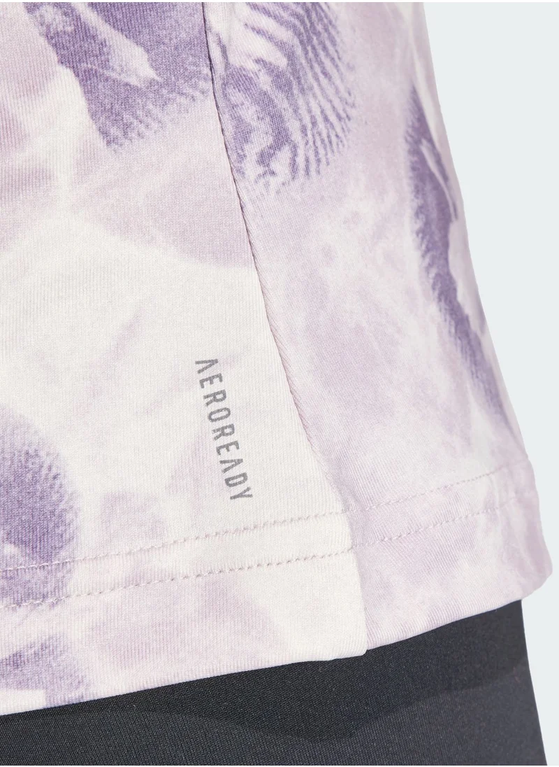 Adidas All Over Printed Flower Tank