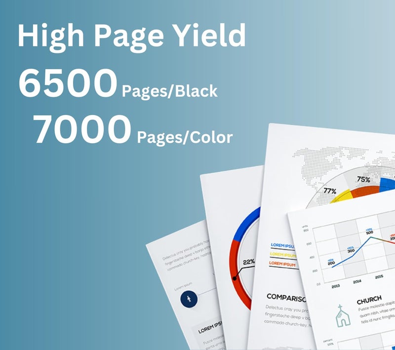 Print Page BT-D60BK & BT5000 (C/Y/M) Premium Refill Ink Compatible for Printers T220, T420, T520, T820, T920, T510, T910, T710, T4000W, T4500W (C/Y/M + 2 Black)(Black - 105ml, C/Y/M - 50ml Each) - Image 5