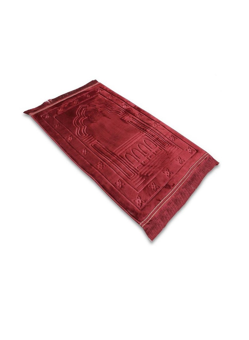 SUNDUS سجادة صلاة مبتكرة من سندس - كستنائي - Image 3