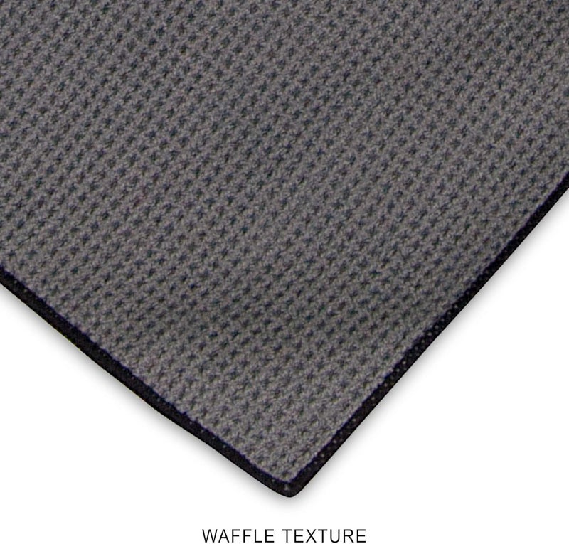 Team Effort Collegiate 15" x 15" Grey Microfiber Towel - Image 2
