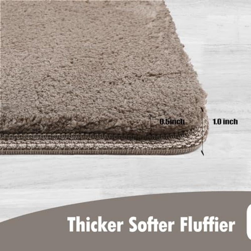 Bullnose Carpet Stair Treads Ultra Plush 7 Pcs 9.5 Inch Self Adhesive Non Slip Soft Stair Carpet for Wooden Step Indoor, Reduce Noise for Stairs, Washable and Reusable - Image 5