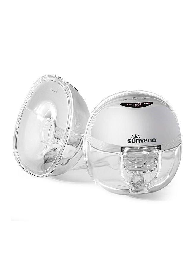 Sunveno Smart Wearable Automatic Breast Pump - White - Image 1