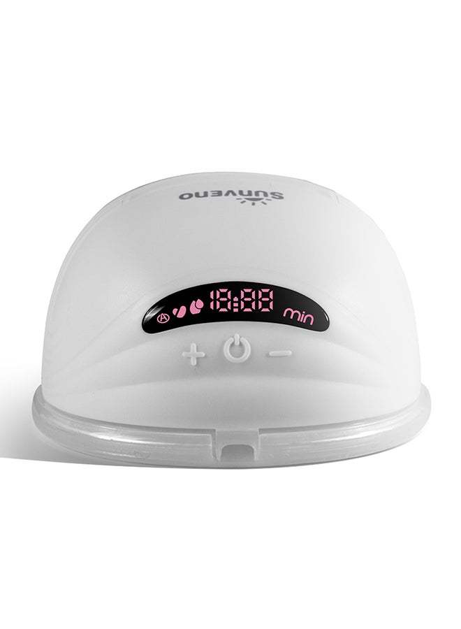 Sunveno Smart Wearable Automatic Breast Pump - White - Image 4