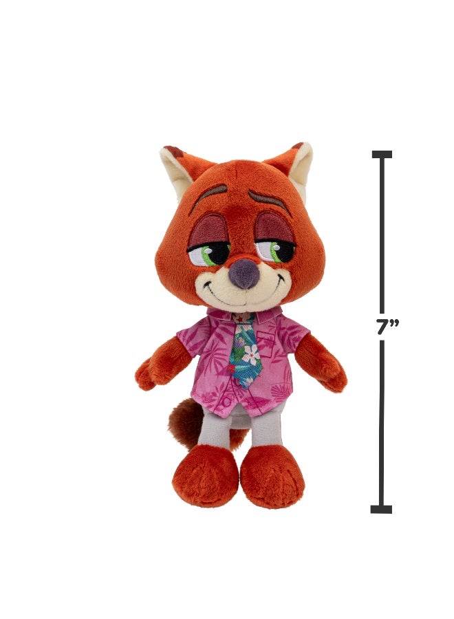 Disney Zootropolis 2 Little Core Collectible Plush Toy - Nick Wilde | Zootopia 2 Mystery Tails Collection | Soft Toy | Gift for Kids and Collectors! - Image 2