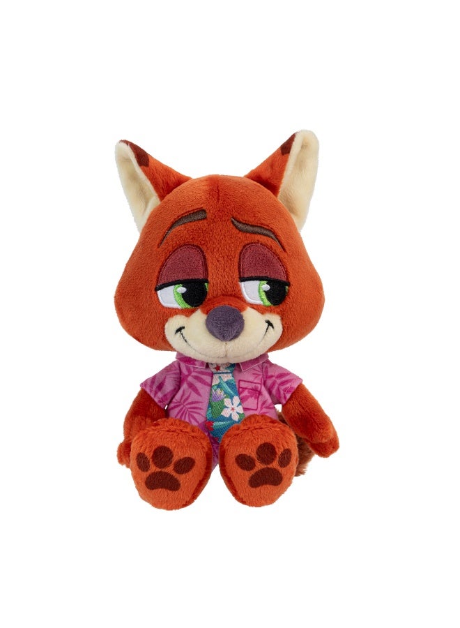 Disney Zootropolis 2 Little Core Collectible Plush Toy - Nick Wilde | Zootopia 2 Mystery Tails Collection | Soft Toy | Gift for Kids and Collectors! - Image 3