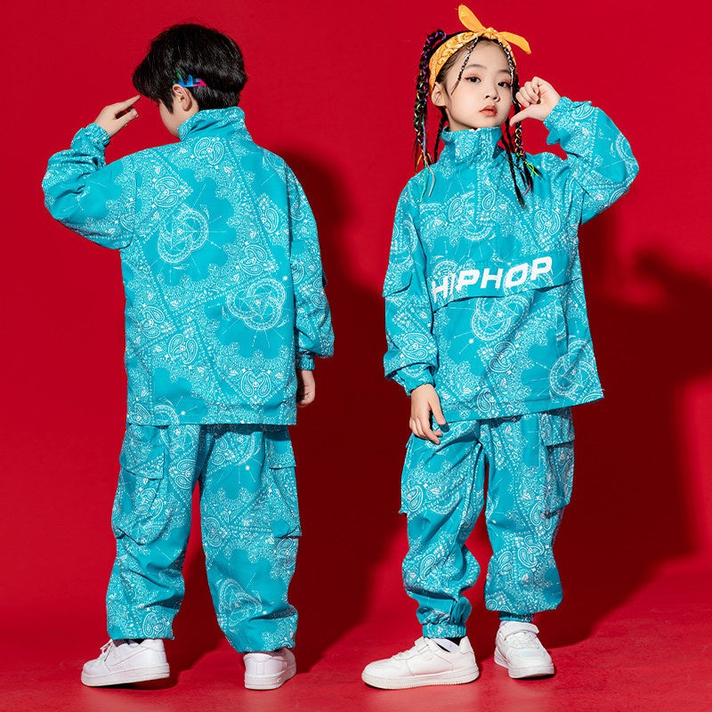Children'S Hip Hop Hip Hop Suit Korean Style Children'S Modern Dance Hiphop Fashion Clothes Jazz Dance Cool Performance Clothes - Image 5