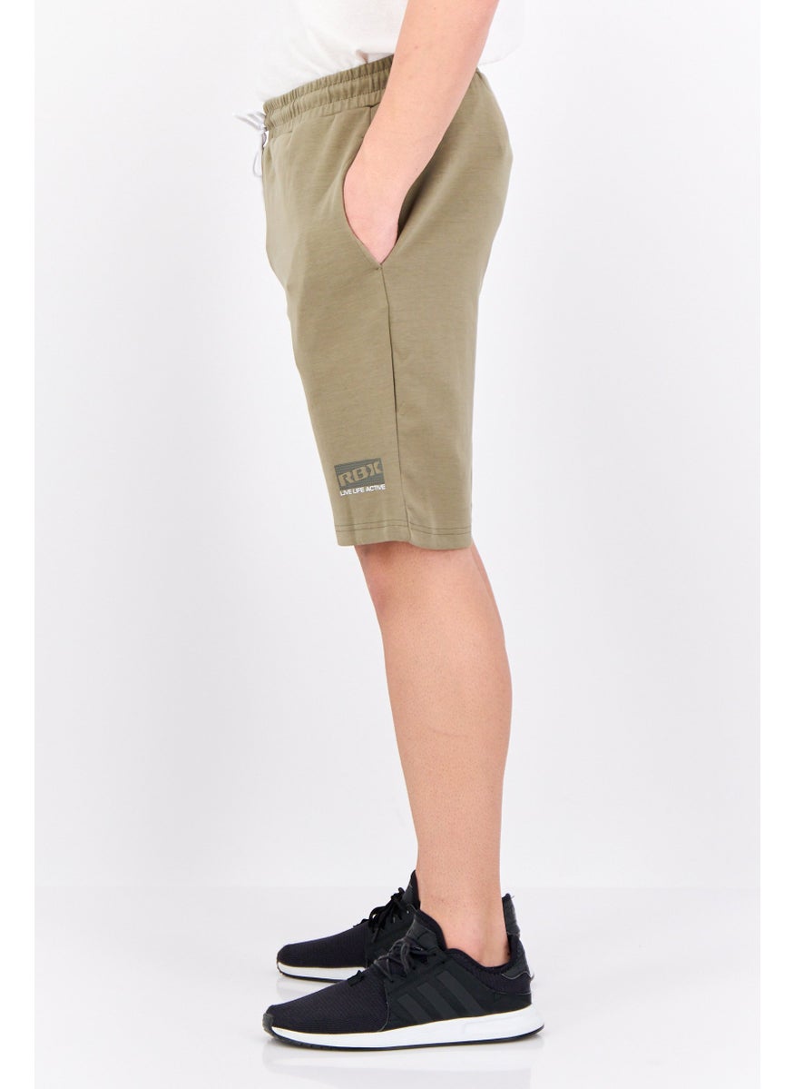 RBX - Men Sportswear Fit Outdoor Short, Olive - Image 1