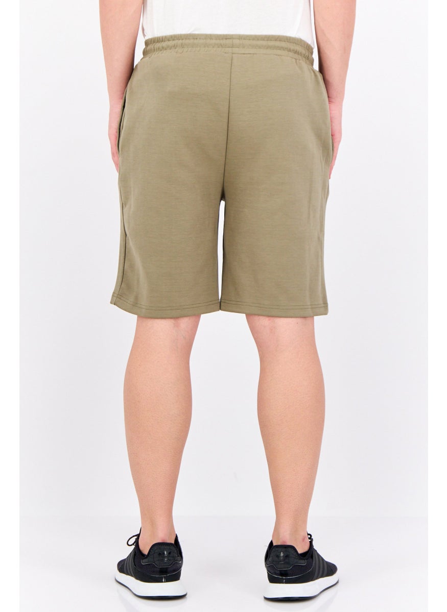 RBX - Men Sportswear Fit Outdoor Short, Olive - Image 1