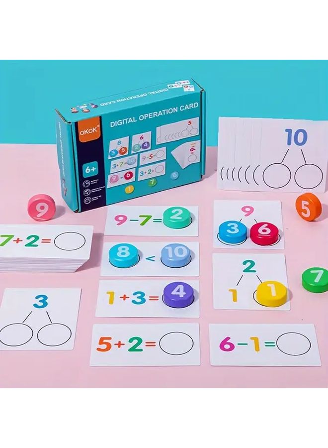 1 Set Educational Toys For Young To Learn Various Basic Arithmetic Operations - Image 4