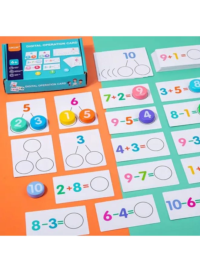 1 Set Educational Toys For Young To Learn Various Basic Arithmetic Operations - Image 2