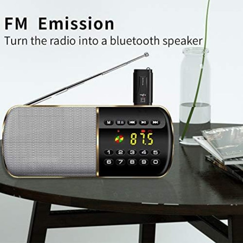 Bluetooth Car Adapter FM Transmitter, Bluetooth 5.0 USB Audio Receiver with Hands-Free Calling, Plug and Play AUX Adapter for Car Stereo, Speaker and Headset - Image 5