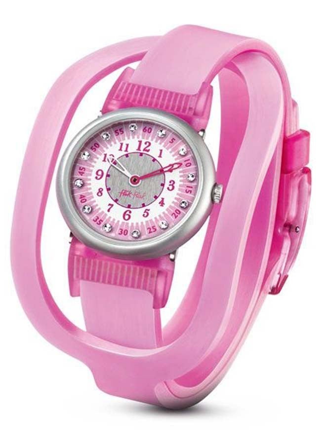 Swatch Kids Unisex Shaped On White Quartz Movement Water Resistant Wrist Watch - 25 Mm - Image 1