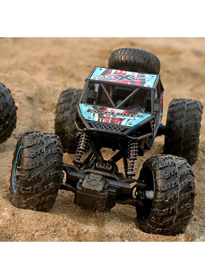 Business Super Remote Control Off-road Toy Car Children's Large High-speed Electric 2.4G Model Boy Climbing Car Toy-Color:Remote Control Sports Car [blue]-Scale:E-commerce Clothing (e-commerce Delivery)  - Image 4