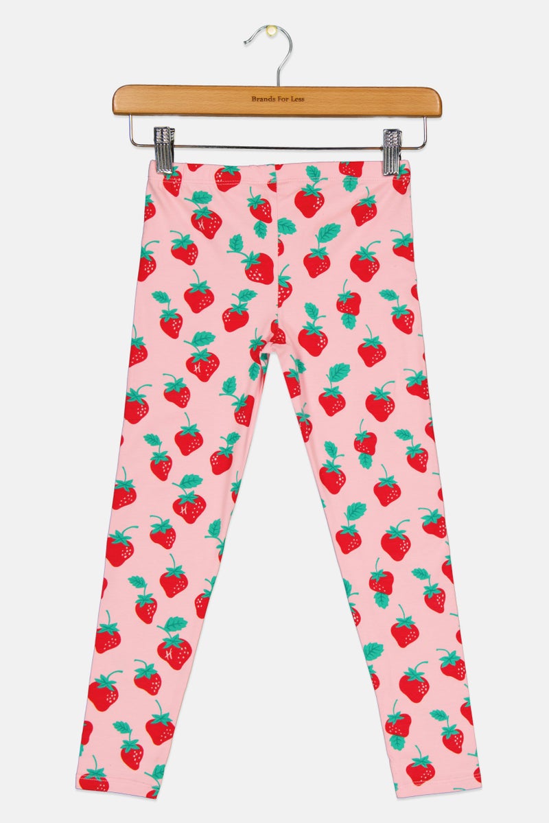 Hamleys Kids Girl Graphic Print Leggings, Multicolor - Image 3