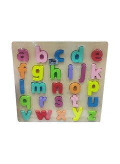 Generic Wooden Small Alphabets Letters Learning Tray Educational Toy for Kids, Fun & Interactive Way to Learn ABCs 