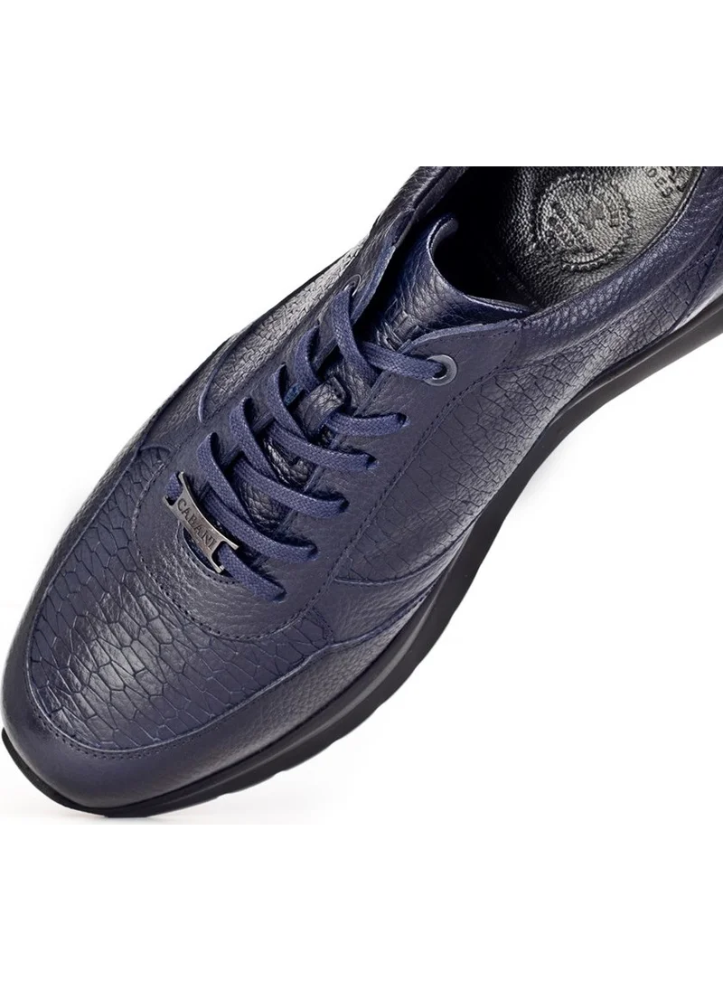 Cabani Men's Sneaker Shoes 314M548A Navy Blue