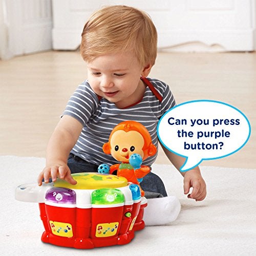 VTech Baby Beats Monkey Drum - Image 2