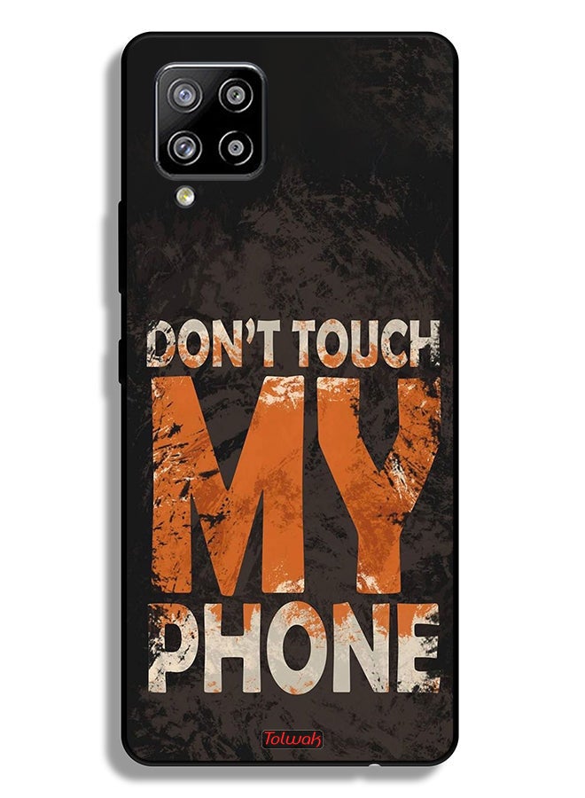 Tolwak Samsung Galaxy A42 5G Protective Case Cover Do Not Touch My Phone - Image 1