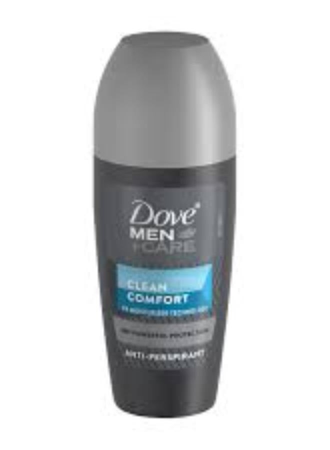 Dove Men+Care Clean Comfort Antiperspirant Deodorant Roll On 50ml