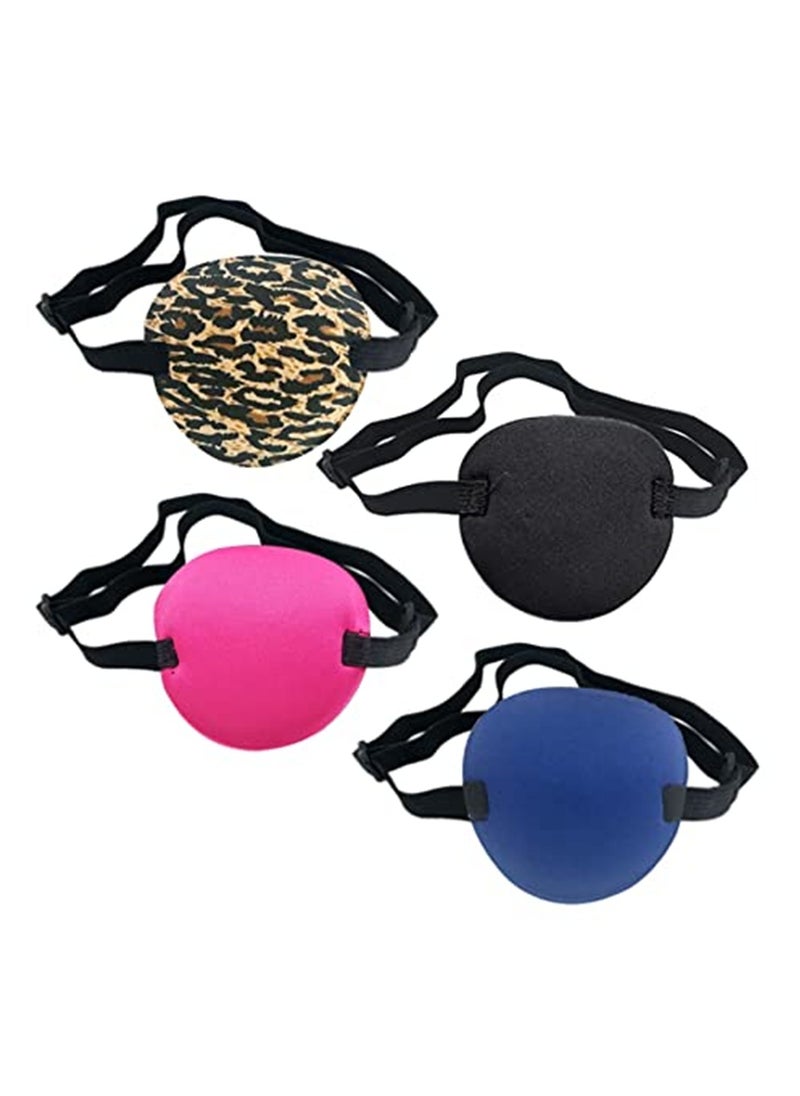Generic - 4 Pack Adjustable 3D Comfortable Eye Patches for Children and Adults Ideal for Lazy Eye Treatment - Image 1