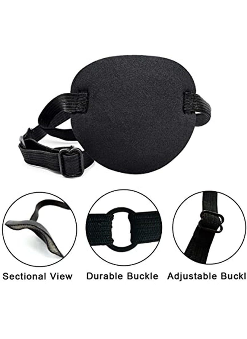 Generic - 4 Pack Adjustable 3D Comfortable Eye Patches for Children and Adults Ideal for Lazy Eye Treatment - Image 1