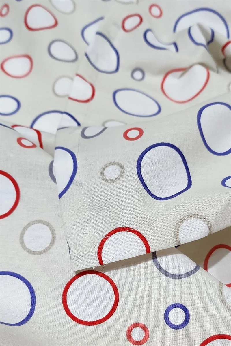 كوتن كونسيبت Ranforce Fabric Plain 100% Cotton Silky Baby Bedsheet