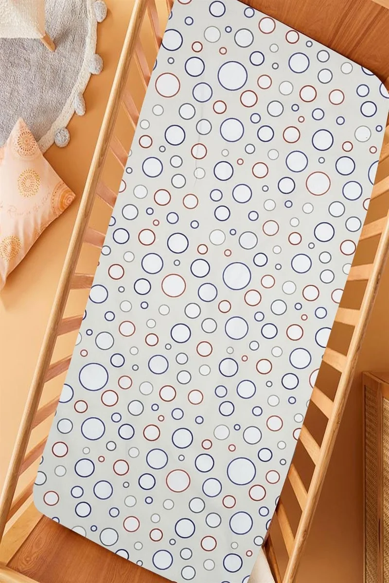 كوتن كونسيبت Ranforce Fabric Plain 100% Cotton Silky Baby Bedsheet