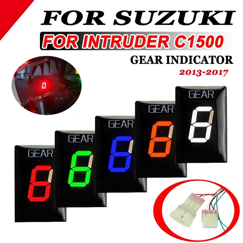 Yurefax Motorcycle Gear Indicator for Suzuki Intruder C1500 - Image 5