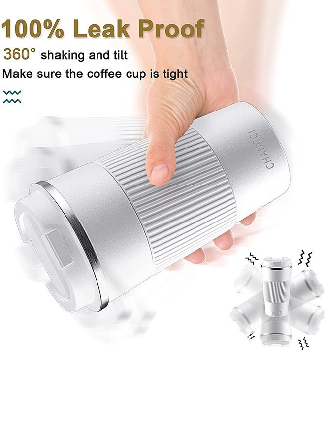 GEMFUL Travel Coffee Mug Stainless Steel Vacuum Ice and Hot Drinks Insulated Tumbler for Home Office Outdoor Works - Image 5