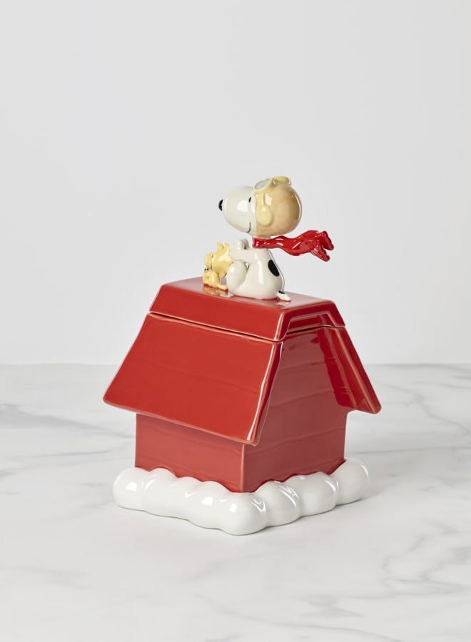 LENOX 897577 Chef Snoopy Figural Cookie Jar - Image 4