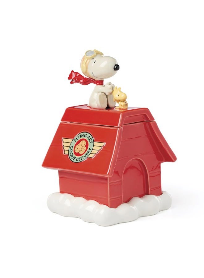 LENOX 897577 Chef Snoopy Figural Cookie Jar - Image 2