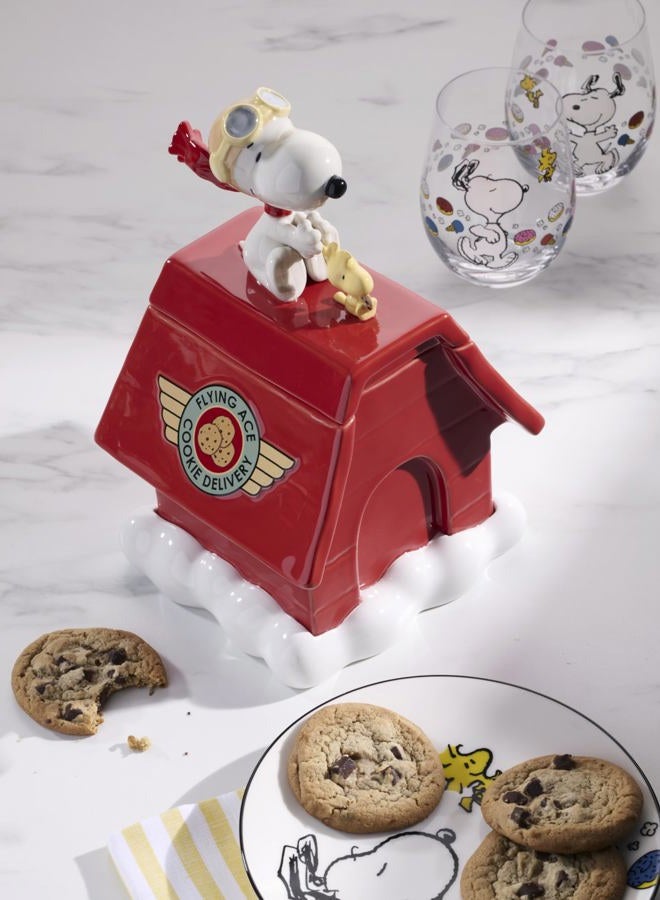 LENOX 897577 Chef Snoopy Figural Cookie Jar - Image 5