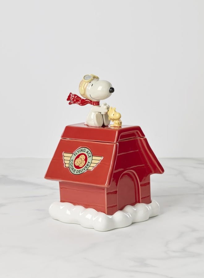 LENOX 897577 Chef Snoopy Figural Cookie Jar - Image 3