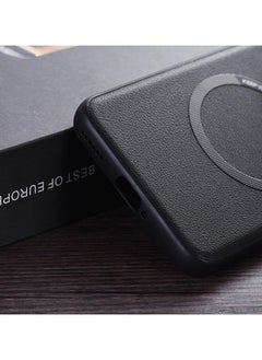 General Magnetic PU Leather Cover Compatible with Honor Magic 6 Pro 5G Wireless Charging Camera Proteciton Back Case For Magic 6 Pro  - Image 4