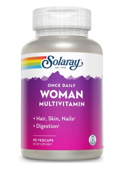 SOLARAY, Once Daily, Woman, Multi-Vita-Min Veggie Caps, 90 Capsules