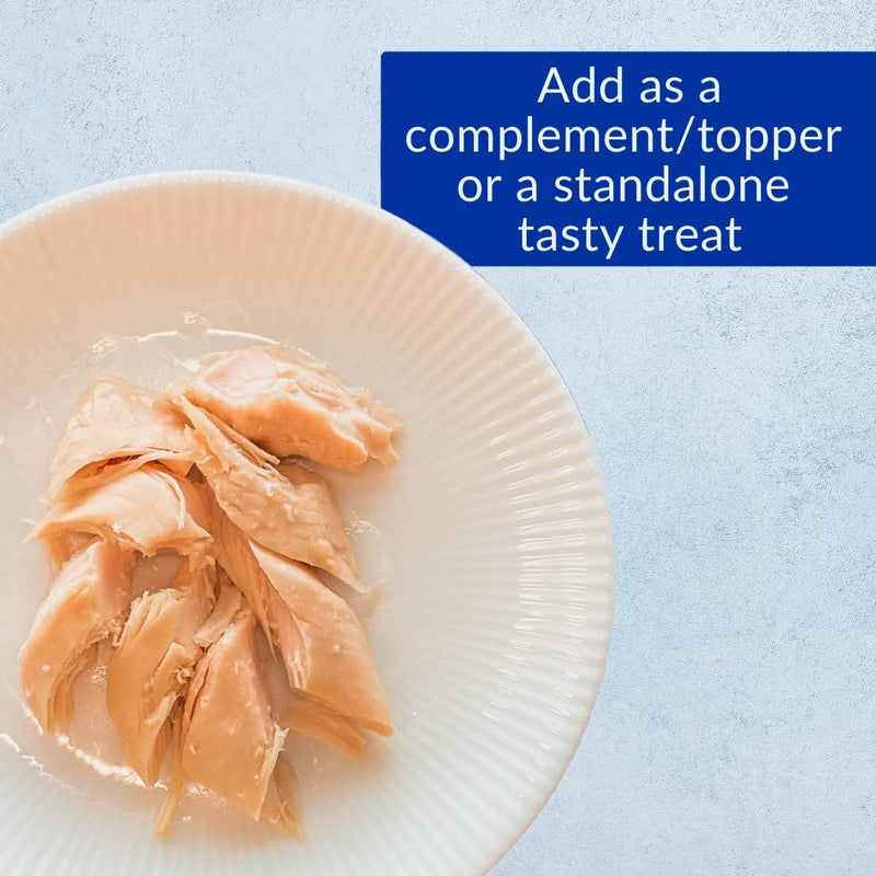 INABA Premium Hand-Cut Grilled Chicken Fillet Cat Treats/Topper with Vitamin E and Green Tea Extract, 0.9 Ounces Each, Pack of 6, Shrimp Broth - Image 4