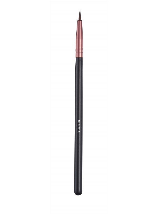 Kooba Makeup Fine Point Eyeliner Brush, Portable Eye Gel Foundation Brush, Beauty Cosmetic Tool for Professional and Travel - Image 1