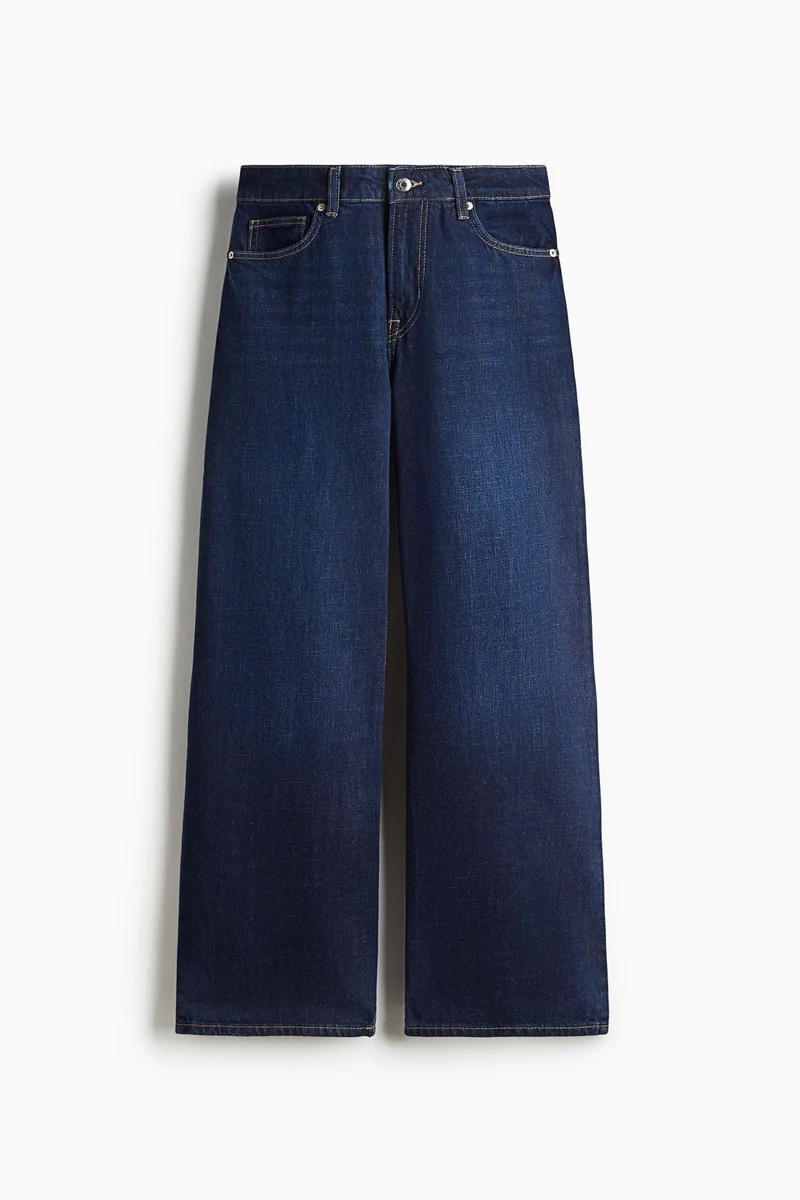 H&M Wide Regular Jeans
