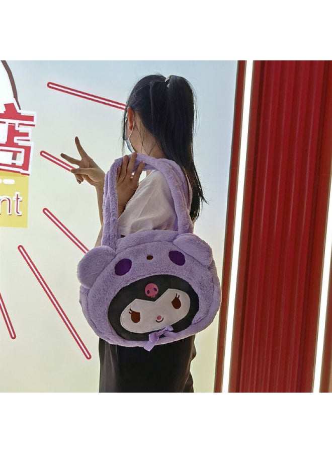 Plush Single Backpack Stiffy Strawberry Bear Cartoon Doll Grasping Machine Doll Blind Box TikTok-Specifications:Matt Tote Bag (remark Contact Customer Service) - Image 4