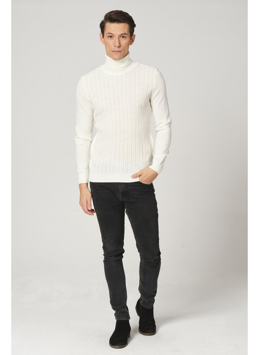 Alexander Gardi Alexandergardı Hair Knitting Turtleneck Sweater (E20-18820)  - Image 2