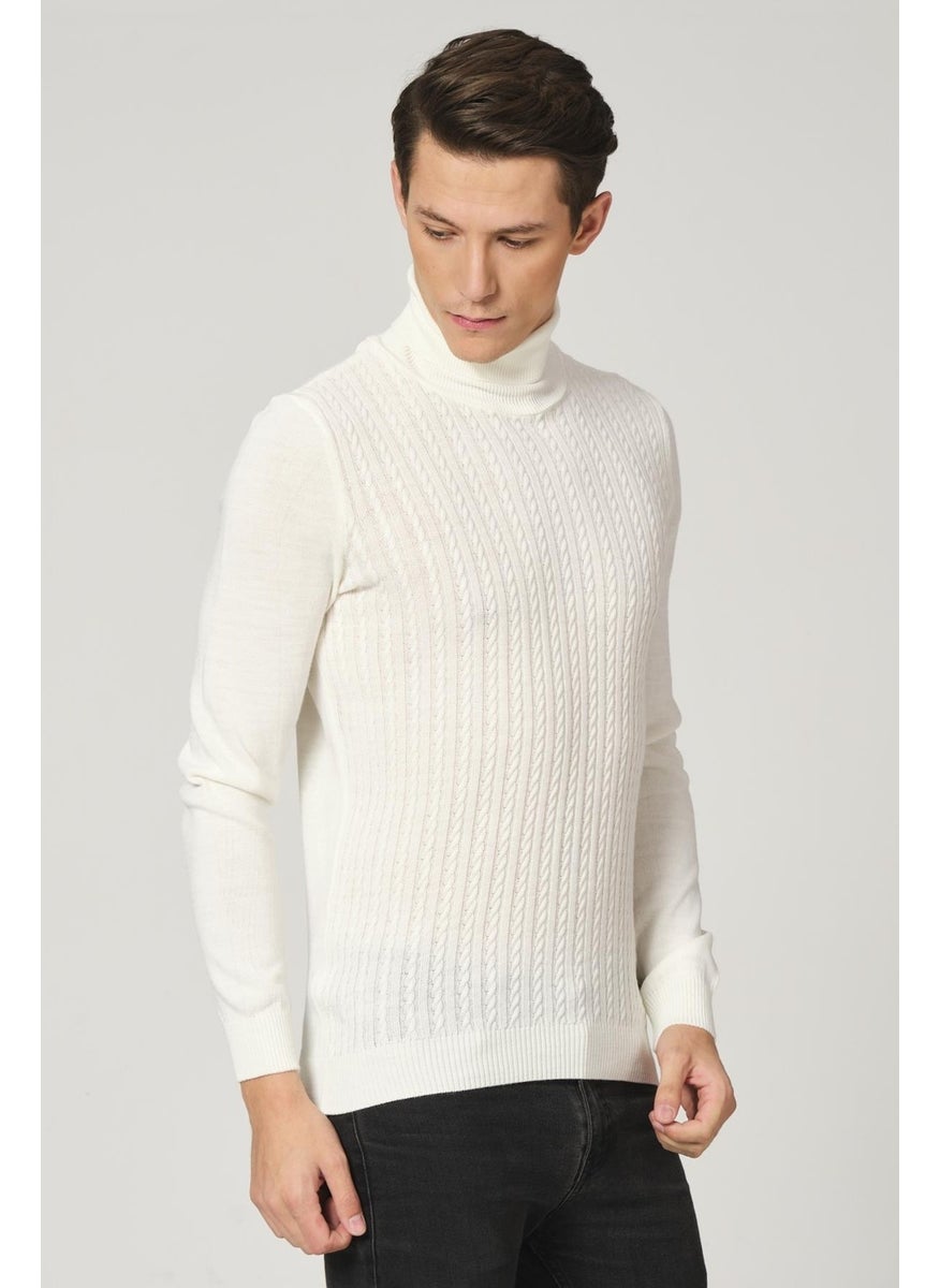 Alexander Gardi Alexandergardı Hair Knitting Turtleneck Sweater (E20-18820)  - Image 4
