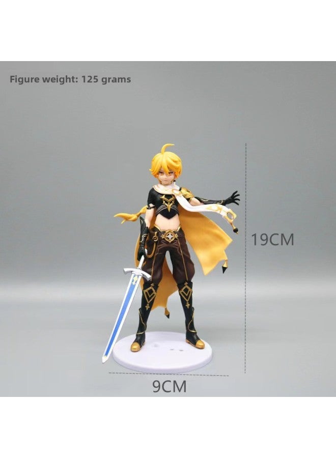 Decoration Children's Toy Gospel Woman Warrior Tide Clothing Auska Hand-made Model Animation Peripheral Collection Decoration Gift-Color:Empty Box - Image 1