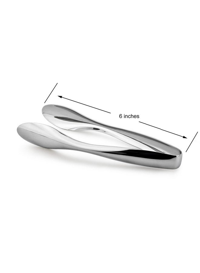 Cuisinox ملقط تقديم من الفولاذ المقاوم للصدأ المصقول من كوزينوكس، 6" - Image 2