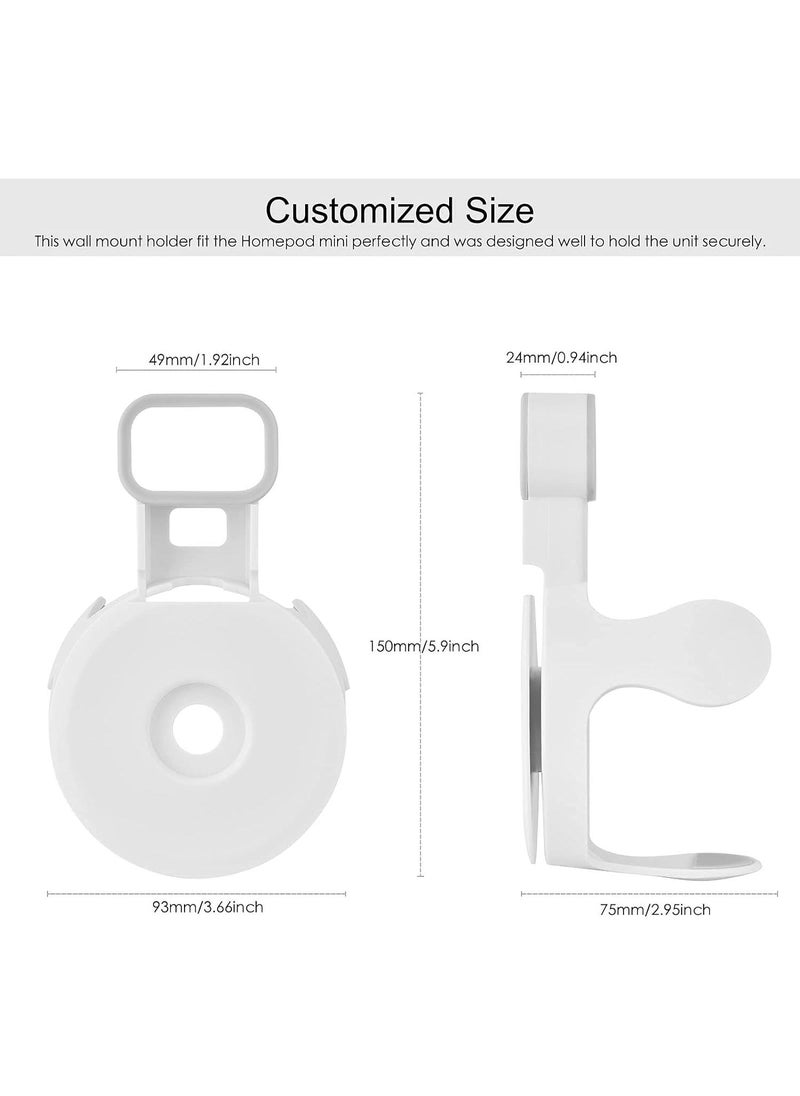 Y&D - Suitable For Apple HomePod Mini Smart Speaker Hidden Wire Management Socket Bracket - Image 1