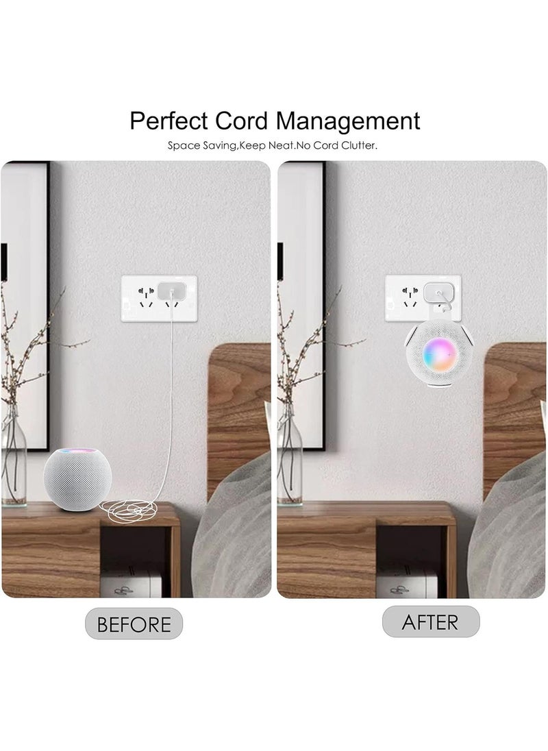Y&D - Suitable For Apple HomePod Mini Smart Speaker Hidden Wire Management Socket Bracket - Image 1