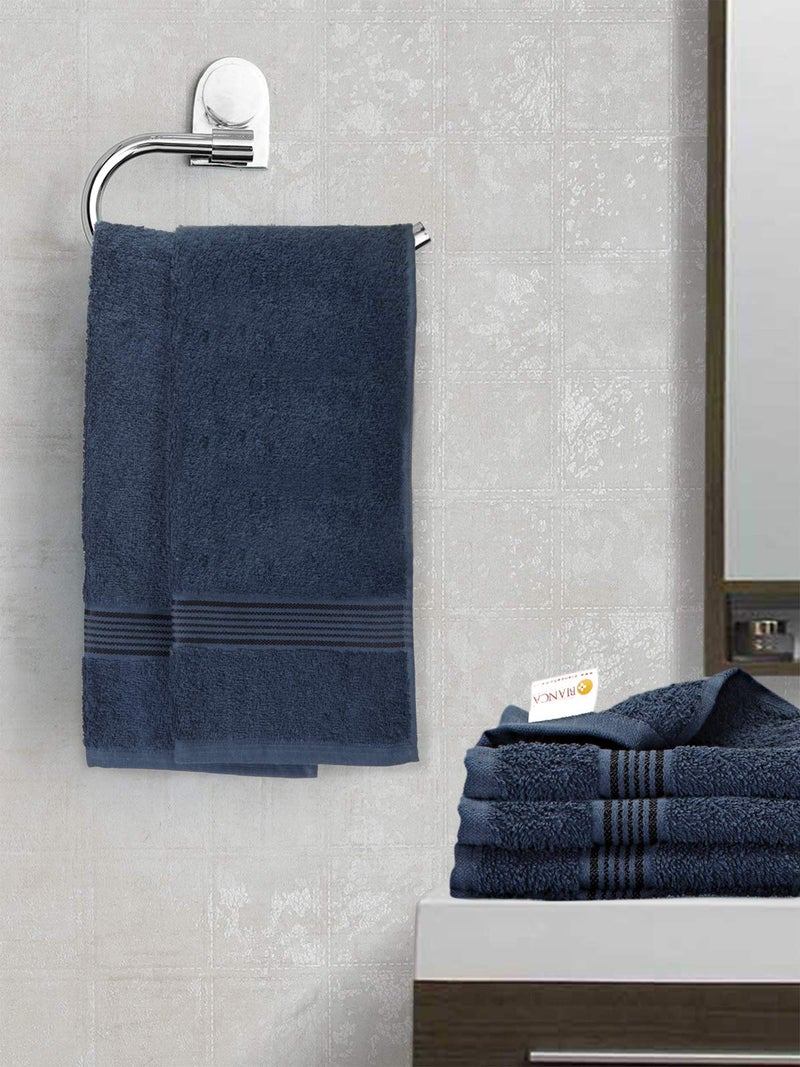KOPA by Bianca [6pc Quick Dry 100% Cotton Soft Terry Towel -2pc Hand, 4pc Face (d'ross) - Super Absorbent, Lightweight, Odour Free - for Men, Women, Kids Solid-Multi - Image 1