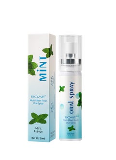 Multi Effect Fresh Oral Spray 20ml, Bad Breath Treatment for Adults, White Peach Flavor Mouth Freshener, Effective Mouth Spray, Breath Freshener Spray, Oral Care Spray, Mouth Healthy Care
