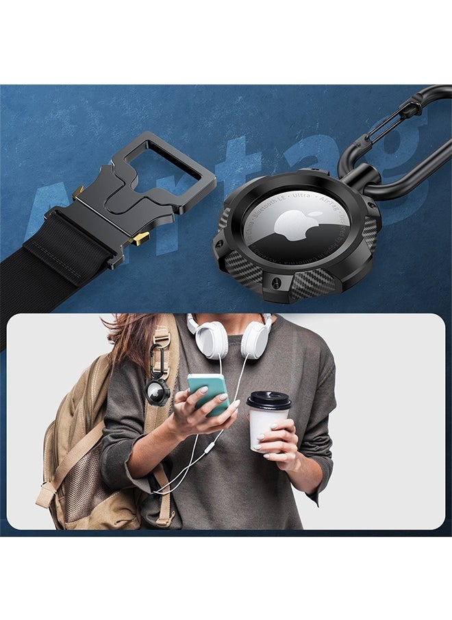 Beyond - Case for Apple Airtag, Fitness Tracker Cases with keychain key, Key Chain Luggage tag for Keys, Luggage More Men Women's Keyrings - Image 1