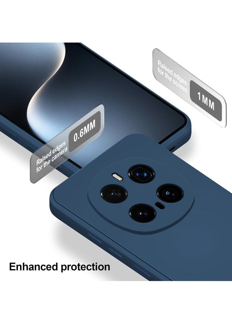 TIGER غطاء حماية لهاتف Honor Magic 7 Pro | غطاء خلفي ناعم من السيليكون المقاوم للصدمات | مضاد للخدوش، حماية الكاميرا، نحيف وخفيف الوزن | غطاء واقي من TPU عالي الجودة لهاتف Honor Magic 7 Pro 5G (6.8 بوصة) باللون الأزرق - Image 2